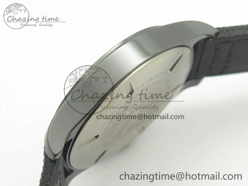 Mark XVIII LAUREUS IW324703 Black Ceramic MKF Best Edition on Black Nylon Strap MIYOTA 9015 V2