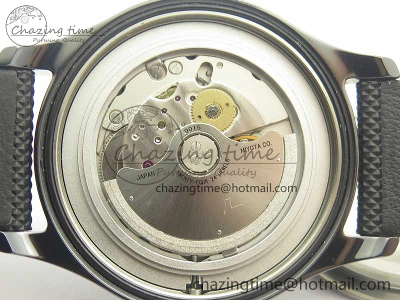 Mark XVIII LAUREUS IW324703 Black Ceramic MKF Best Edition on Black Nylon Strap MIYOTA 9015 V2