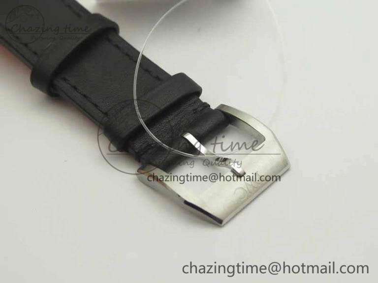 Mark XVIII Le Petit Prince IW327001 SS MKS 1:1 Best Edition Black Dial On Leather Strap MIYOTA9015 V2