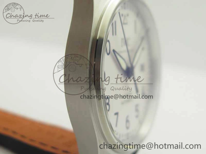 Mark XVIII Le Petit Prince IW327001 SS MKS 1:1 Best Edition White Dial On Leather Strap MIYOTA9015 V2