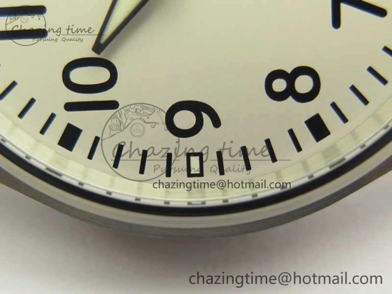 Mark XVIII Le Petit Prince IW327001 SS MKS 1:1 Best Edition White Dial On Leather Strap MIYOTA9015 V2