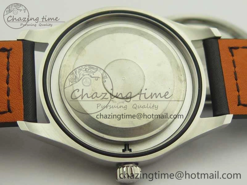Mark XVIII Le Petit Prince IW327001 SS MKS 1:1 Best Edition White Dial On Leather Strap MIYOTA9015 V2