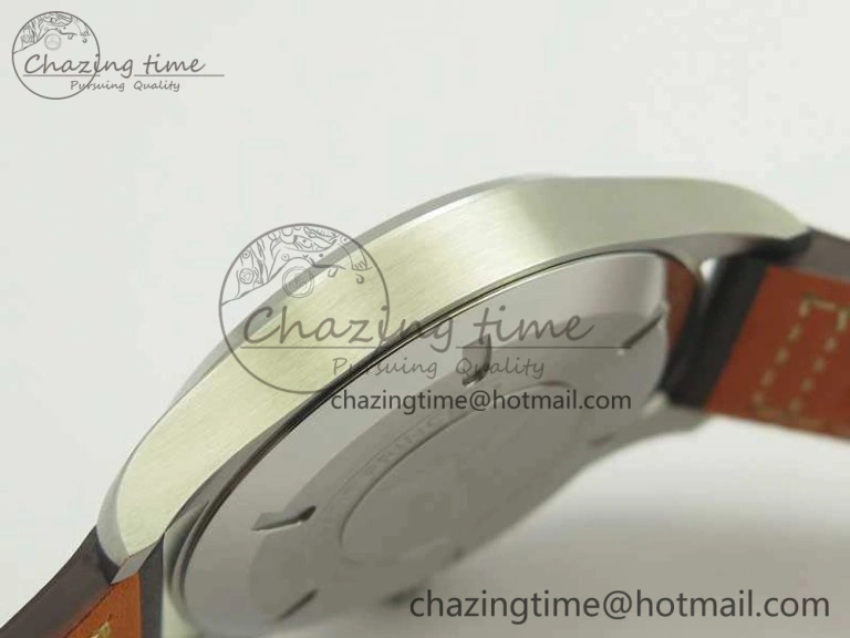 Mark XVIII Le Petit Prince IW327004 SS MKS 1:1 Best Edition Blue Dial On Leather Strap MIYOTA9015 V2