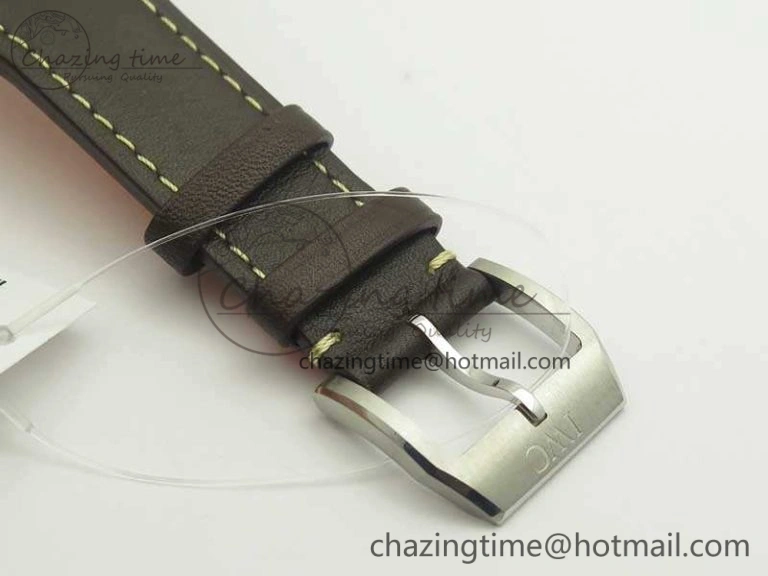Mark XVIII Le Petit Prince IW327004 SS MKS 1:1 Best Edition Blue Dial On Leather Strap MIYOTA9015 V2
