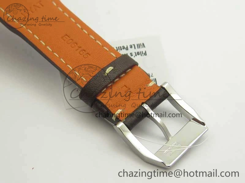 Mark XVIII Le Petit Prince IW327004 SS MKS 1:1 Best Edition Blue Dial On Leather Strap MIYOTA9015 V2