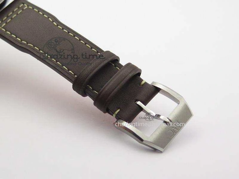 Mark XVIII Le Petit Prince IW327004 SS Mk Maker Best Edition Blue Dial On Brown Leather Strap A2892