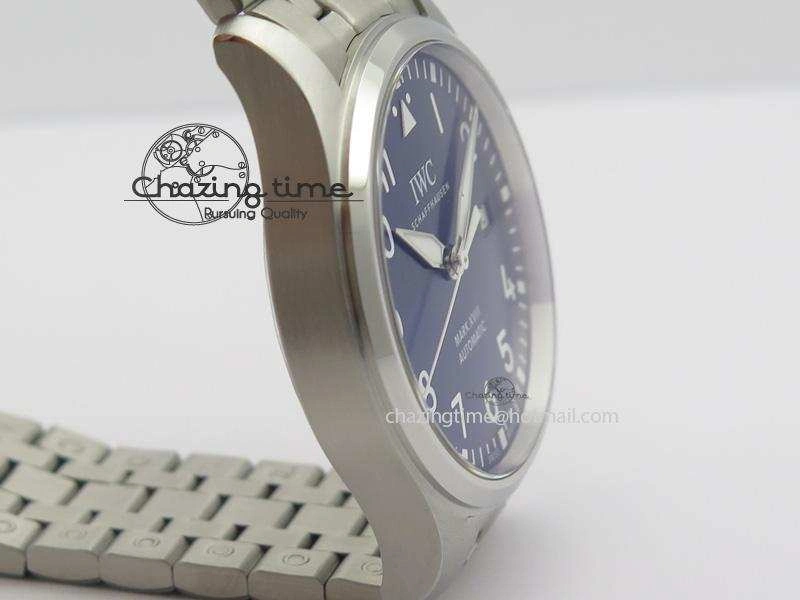 Mark XVIII Le Petit Prince IW327004 SS Mk Maker Best Edition Blue Dial On SS Bracelet A2892