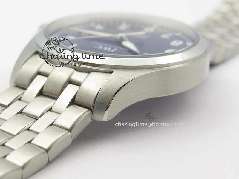 Mark XVIII Le Petit Prince IW327004 SS Mk Maker Best Edition Blue Dial On SS Bracelet A2892