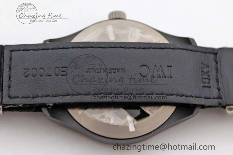 Mark XVIII ‘TOPGUN SFTI’ Ceramic M+F Best Edition Black Dial on Black Nylon Strap A35111