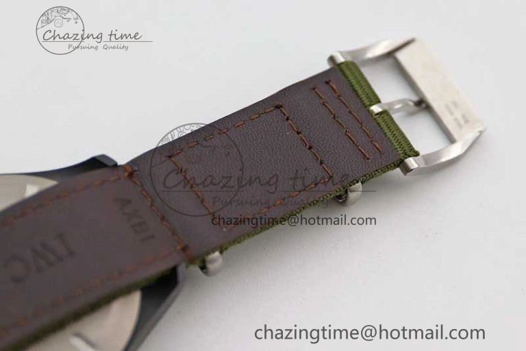 Mark XVIII ‘TOPGUN SFTI’ Ceramic M+F Best Edition Black Dial on Green Nylon Strap