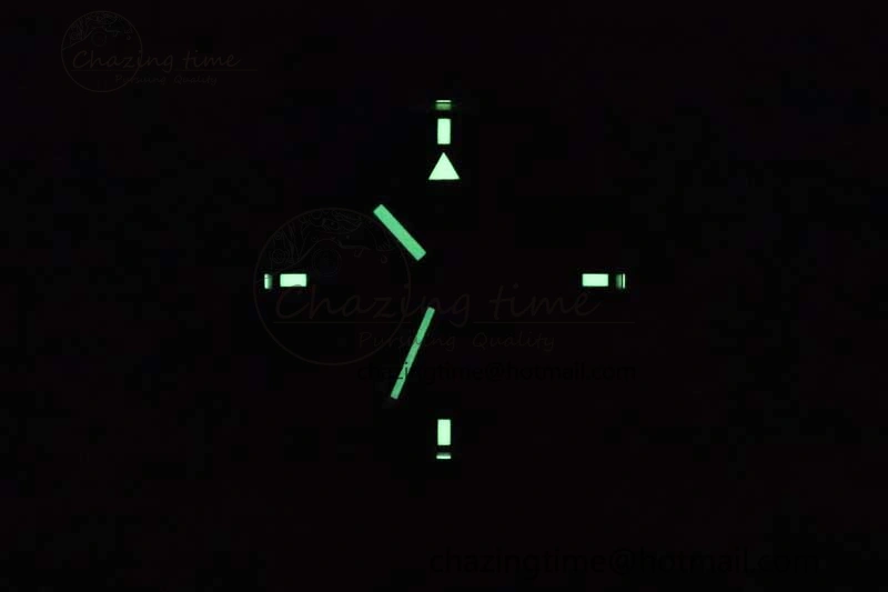 Mark XVIII “TRIBUTE TO MARK XI” IW327007 M+F 1:1 Best Edition Black Dial on Green Nylon Strap A35111