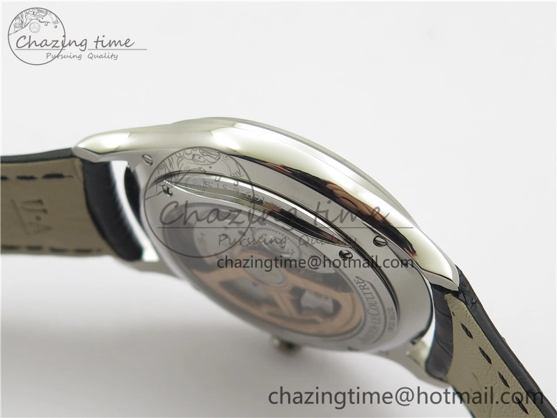 Master 1238420 SS ZF 1:1 Best Edition Silver Dial on Black Leather Strap A899 1
