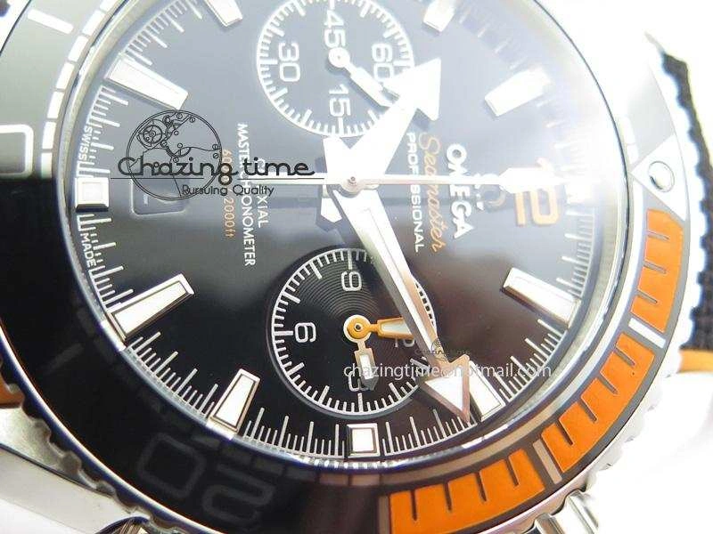 Master Chronometer 45mm SS JHF Black Dial On Nylon Strap A9900