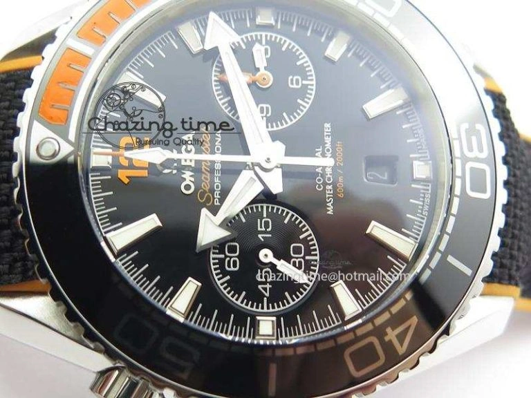 Master Chronometer 45mm SS JHF Black Dial On Nylon Strap A9900