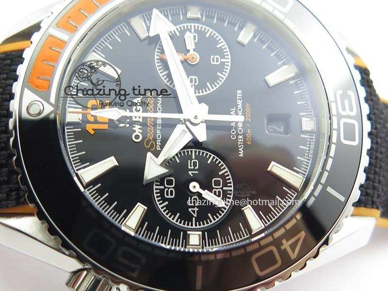 Master Chronometer 45mm SS JHF Black Dial On Nylon Strap A9900
