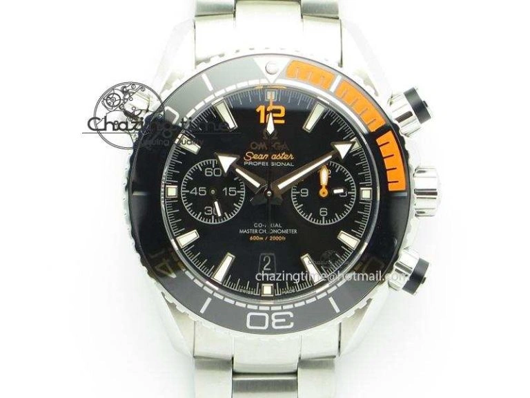 Master Chronometer 45mm SS JHF Black Dial On SS Bracelet A9900