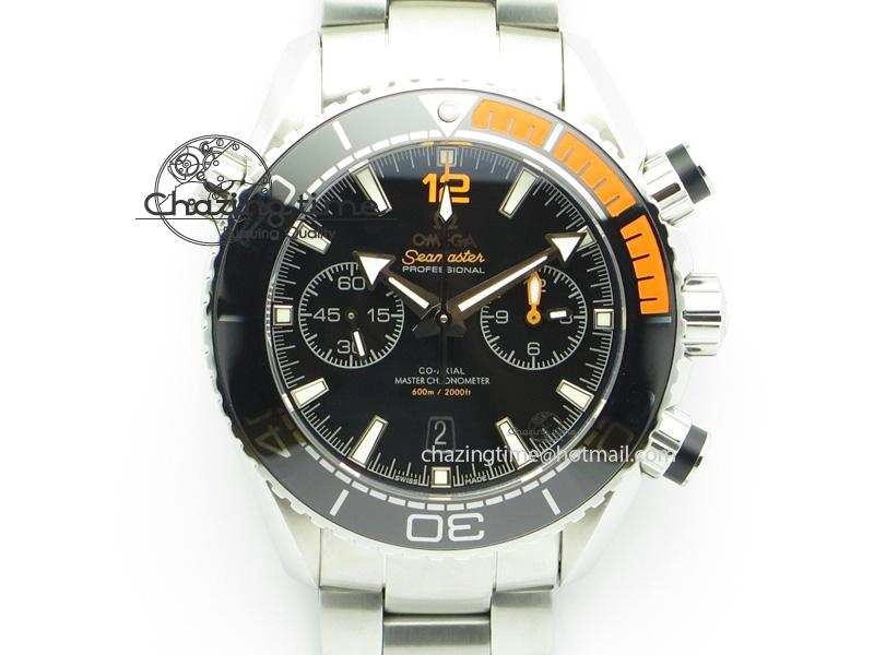 Master Chronometer 45mm SS JHF Black Dial On SS Bracelet A9900