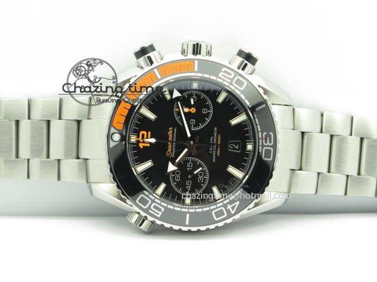 Master Chronometer 45mm SS JHF Black Dial On SS Bracelet A9900