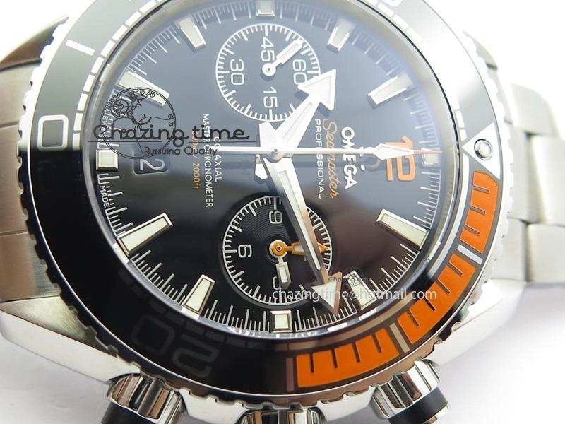 Master Chronometer 45mm SS JHF Black Dial On SS Bracelet A9900