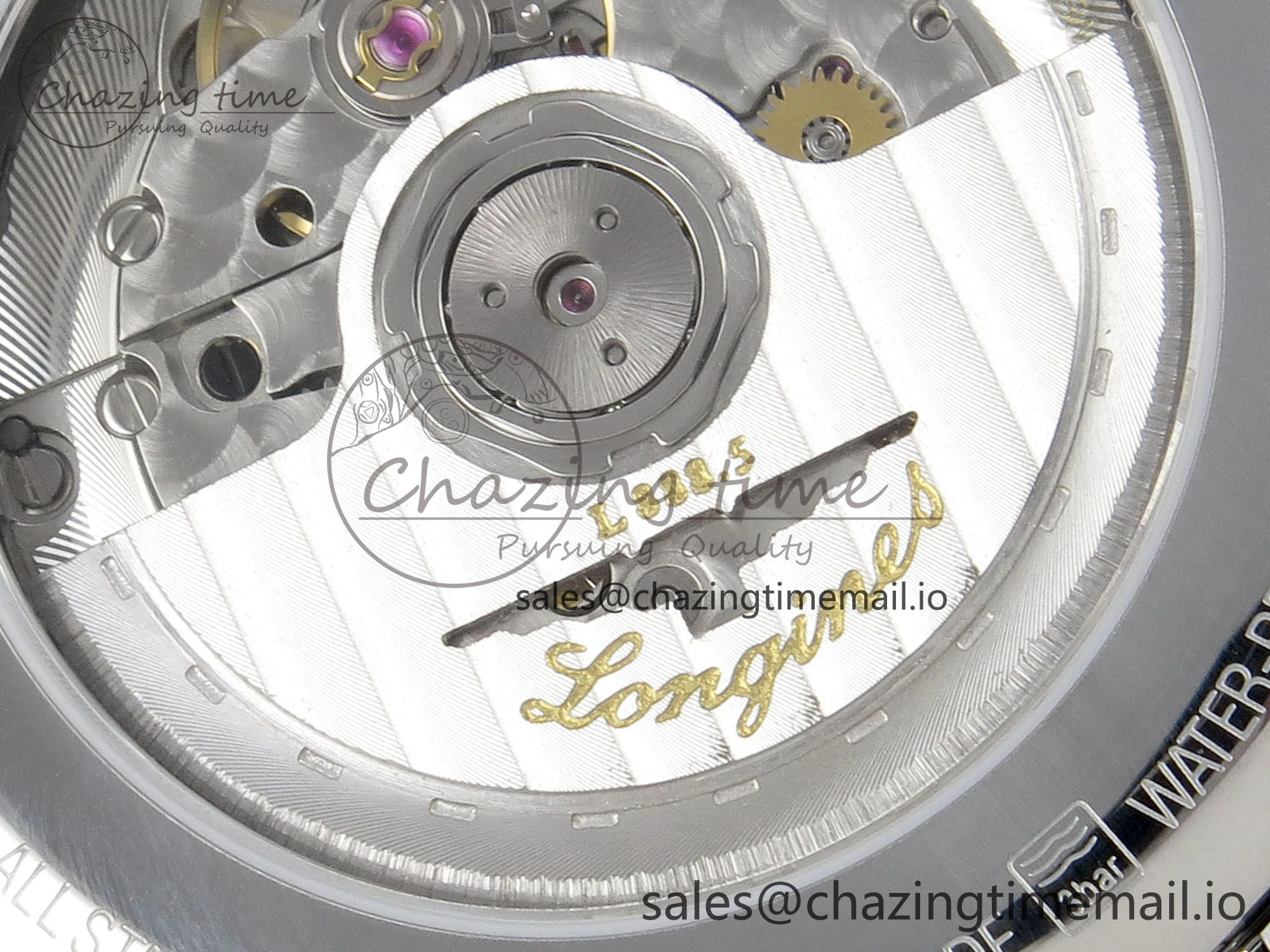 Master Collection 40mm SS AF 1:1 Best Edition Gray Roman Dial on Stainless steel bracelet A2892