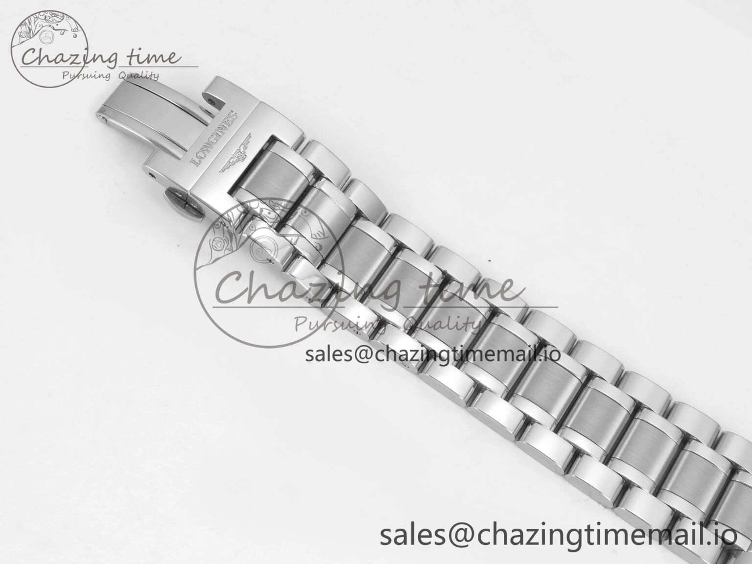 Master Collection 40mm SS AF 1:1 Best Edition Gray Roman Dial on Stainless steel bracelet A2892