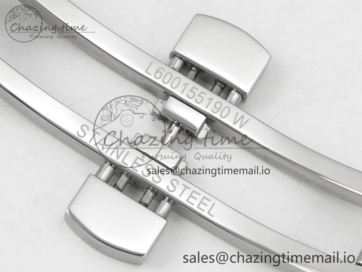 Master Collection 40mm SS AF 1:1 Best Edition Gray Roman Dial on Stainless steel bracelet A2892