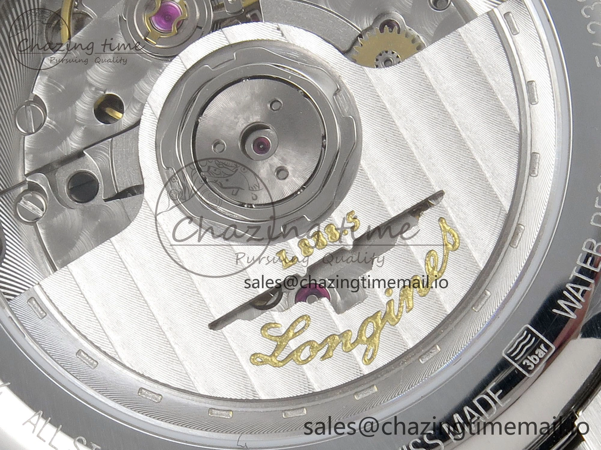 Master Collection 40mm SS AF 1:1 Best Edition Green Dial on Stainless steel bracelet A2892