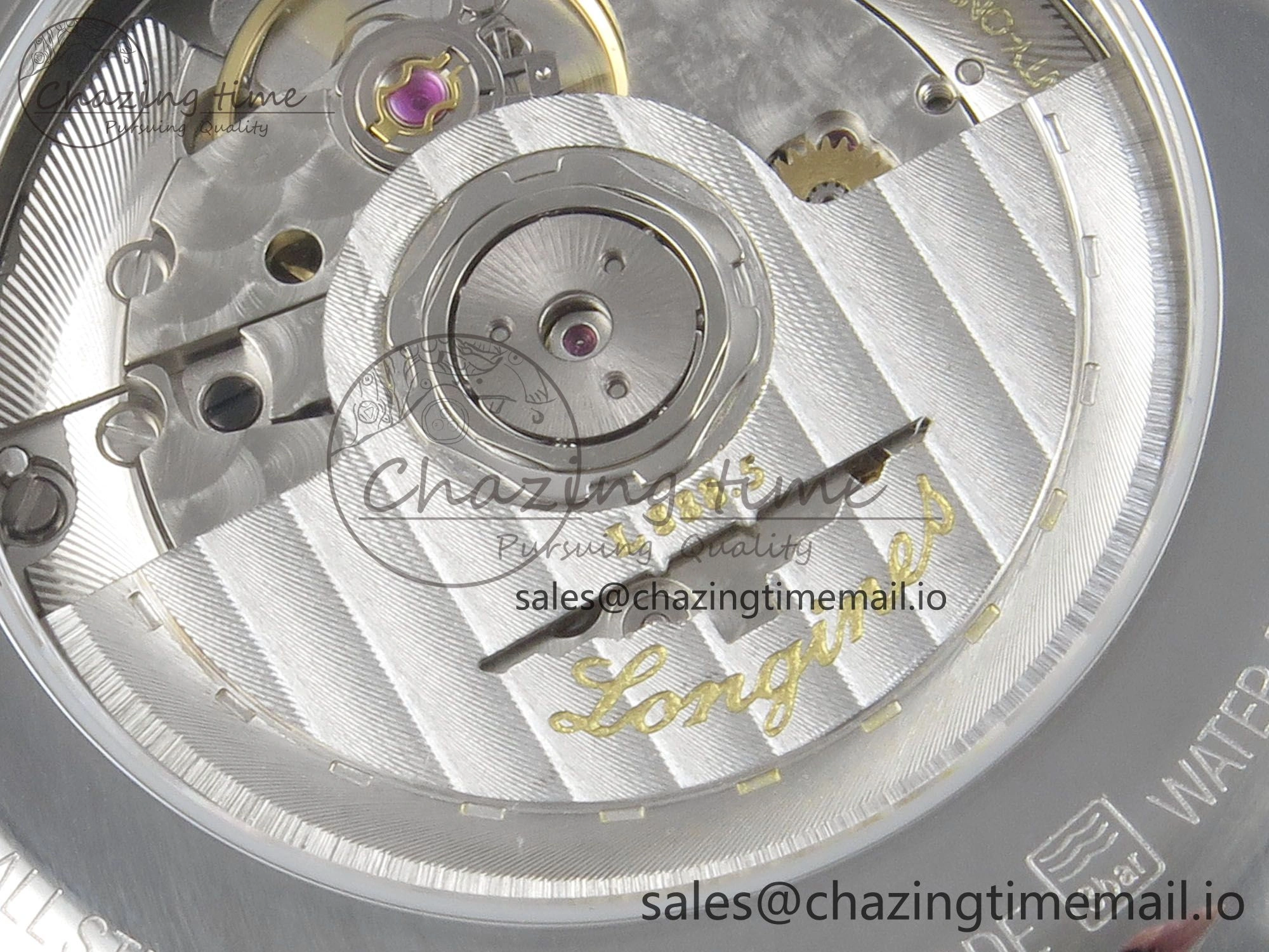 Master Collection 40mm SS AF 1:1 Best Edition Green Roman Dial on Stainless steel bracelet A2892