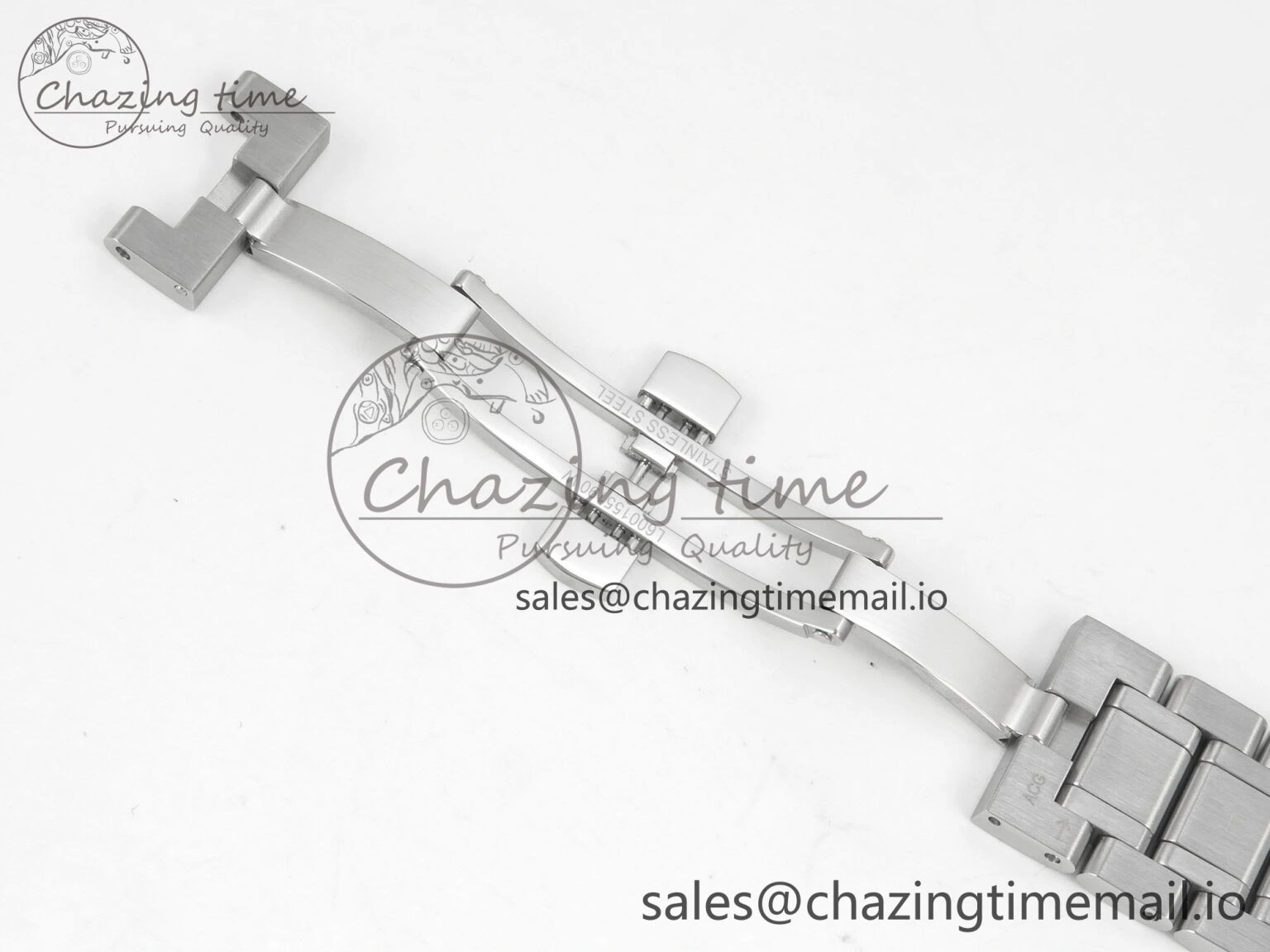Master Collection 40mm SS AF 1:1 Best Edition Silver Dial on Stainless steel bracelet A2892