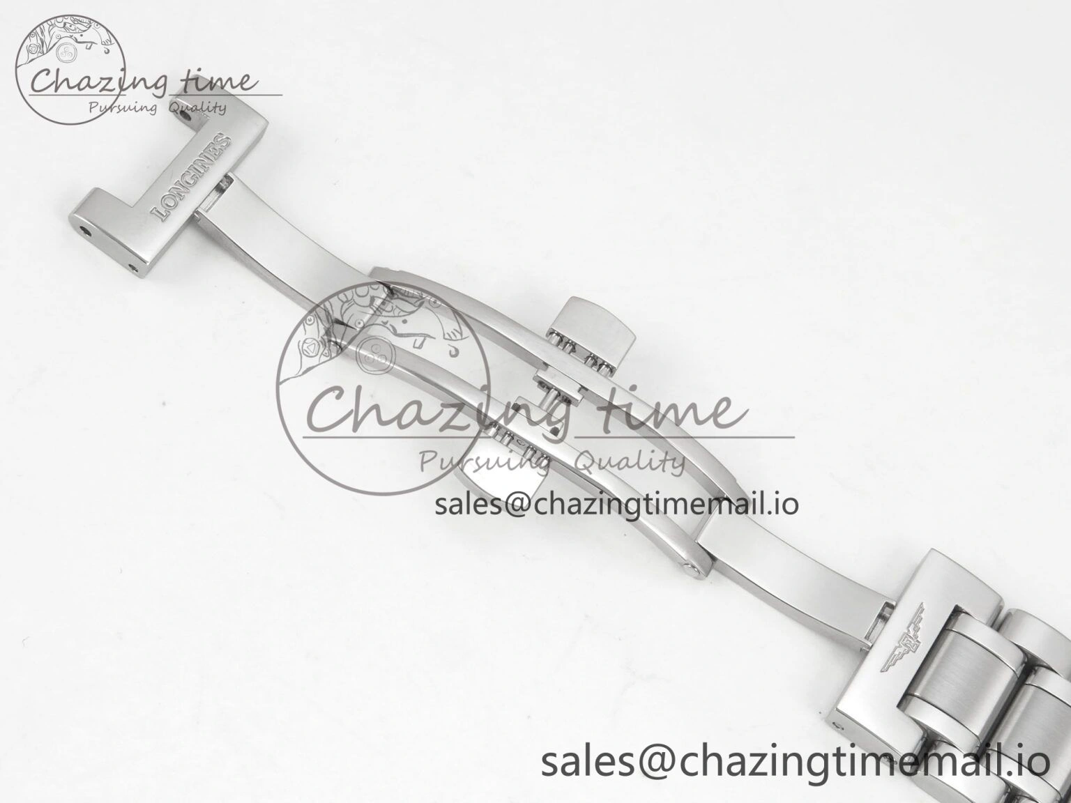 Master Collection 40mm SS AF 1:1 Best Edition Silver Dial on Stainless steel bracelet A2892