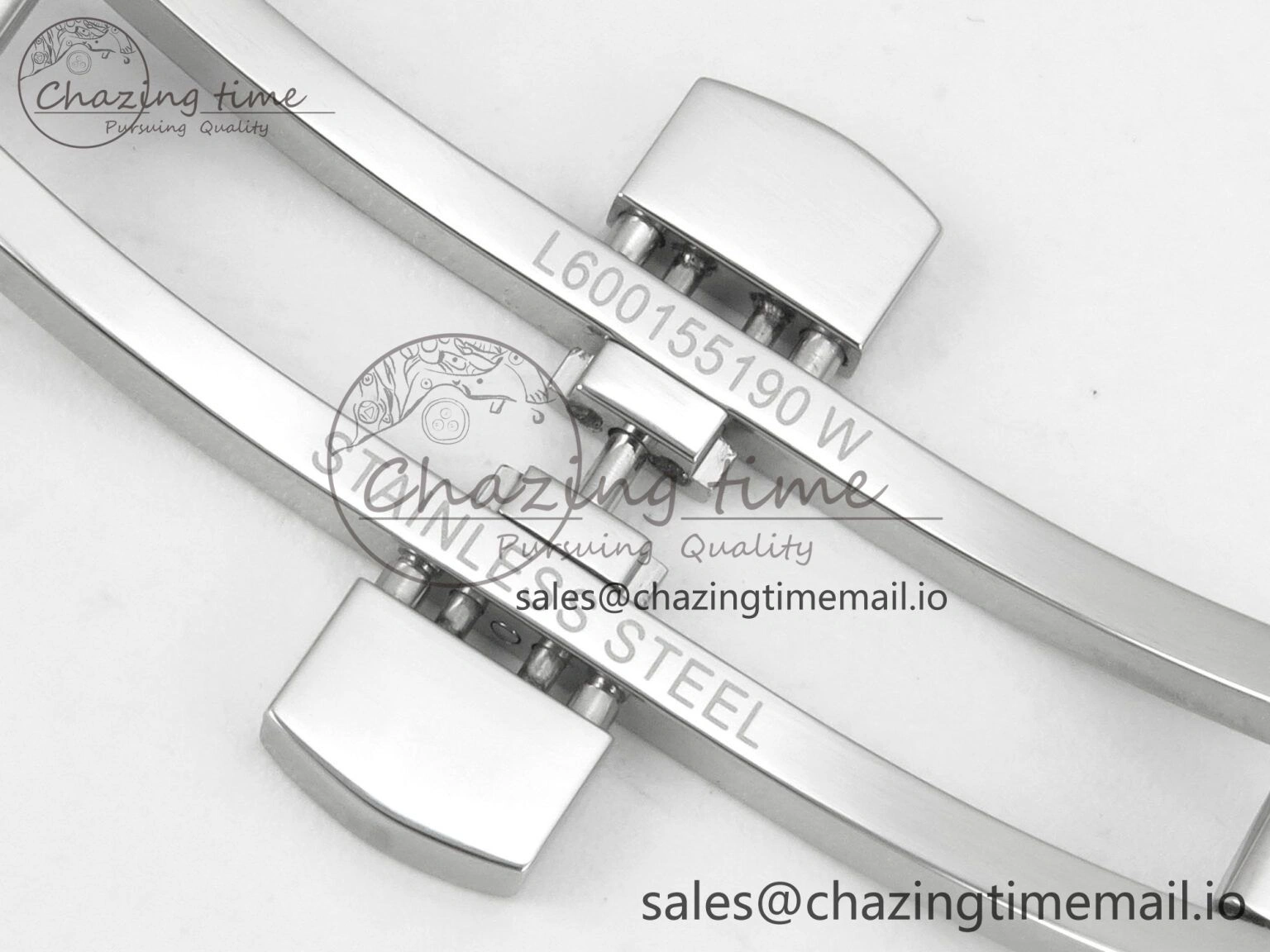Master Collection 40mm SS AF 1:1 Best Edition Silver Dial on Stainless steel bracelet A2892