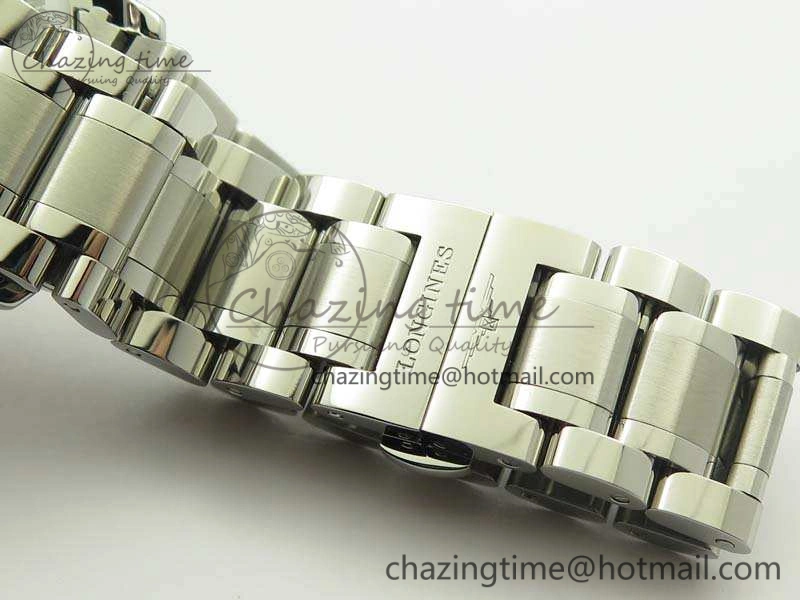 Master Collection SS LGF 1:1 Best Edition White Dial On SS Bracelet