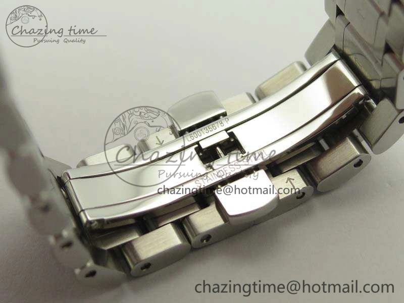 Master Collection SS LGF 1:1 Best Edition White Dial On SS Bracelet