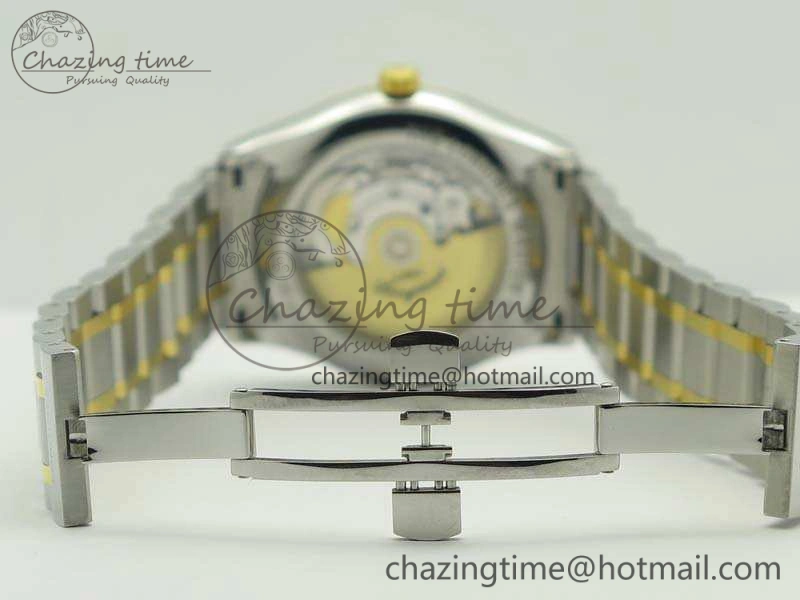 Master Collection SS YG LGF 1:1 Best Edition Gold Dial On SS YG Bracelet A2836