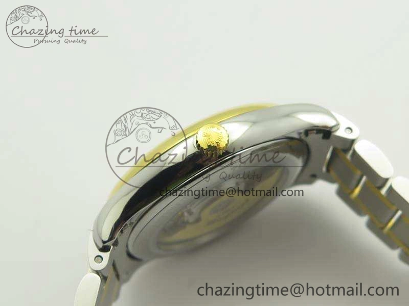 Master Collection SS YG LGF 1:1 Best Edition Gold Dial On SS YG Bracelet A2836