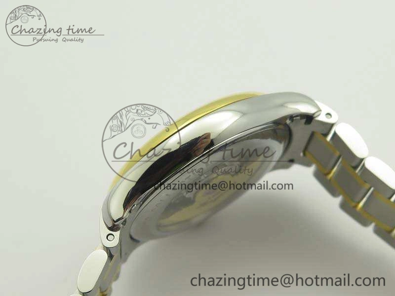 Master Collection SS YG LGF 1:1 Best Edition Gold Dial On SS YG Bracelet A2836