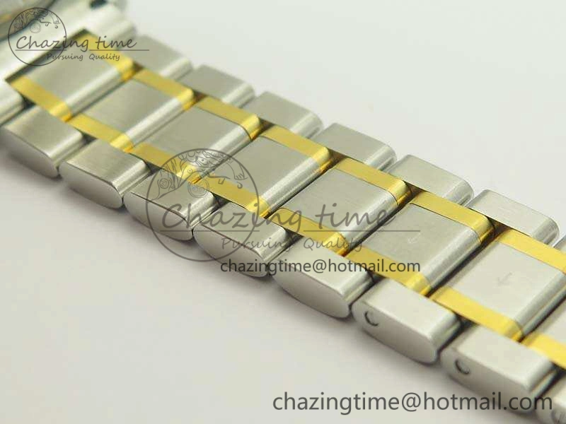Master Collection SS YG LGF 1:1 Best Edition Gold Dial On SS YG Bracelet A2836