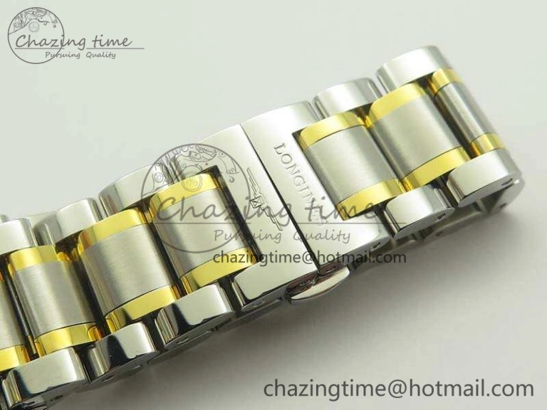 Master Collection SS YG LGF 1:1 Best Edition Gold Dial On SS YG Bracelet A2836