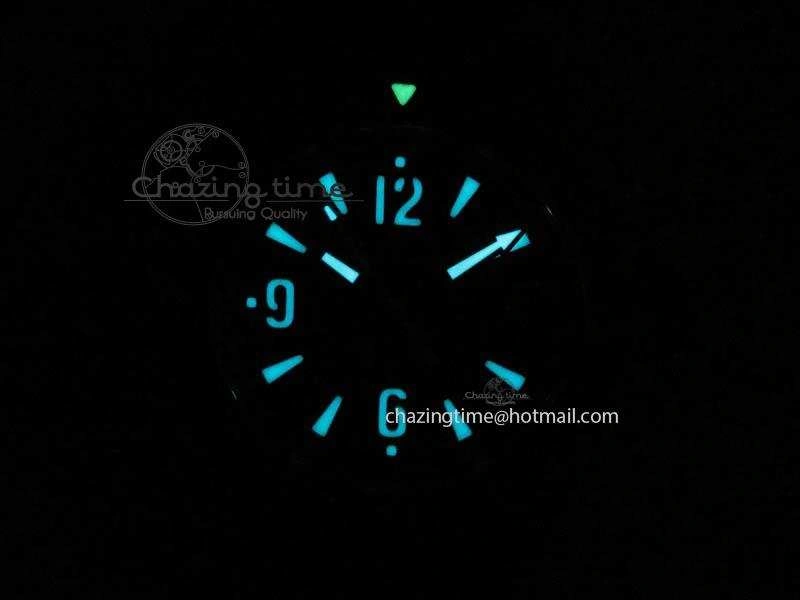 Master Compressor Diving Automatic Navy SEALS 1:1 Noob Best Edition On Black Leather Strap A2824