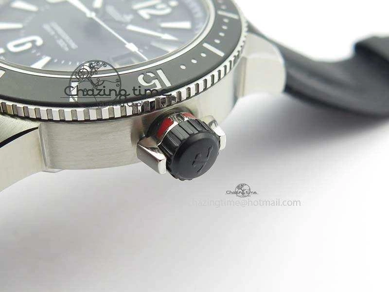 Master Compressor Diving Automatic Navy SEALS 1:1 Noob Best Edition On Black Leather Strap A2824