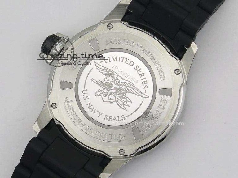 Master Compressor Diving Automatic Navy Seals on Rubber Bracelet