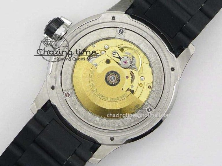 Master Compressor Diving Automatic Navy Seals on Rubber Bracelet