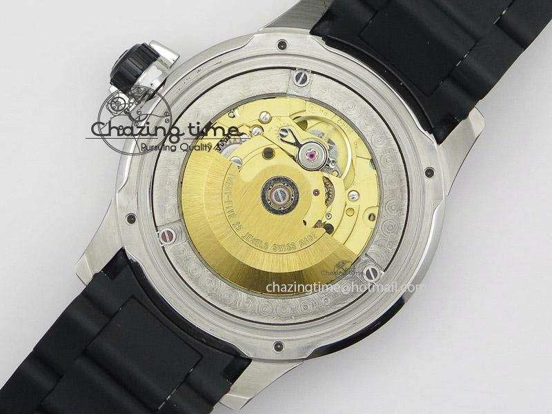 Master Compressor Diving Automatic Navy Seals on Rubber Bracelet