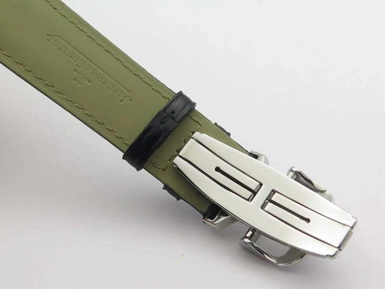Master Control Power Reserve SS White Dial On Black Leather Strap A939