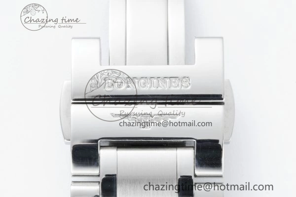 Master Day Date SS LGF 1:1 Best Edition White Textured Dial on SS Bracelet A2836 V2