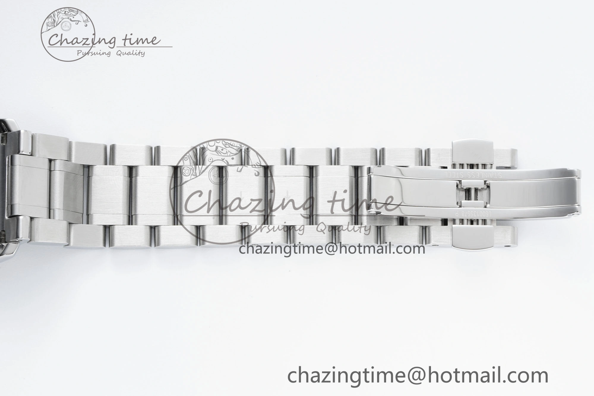 Master Day Date SS LGF 1:1 Best Edition White Textured Dial on SS Bracelet A2836 V2