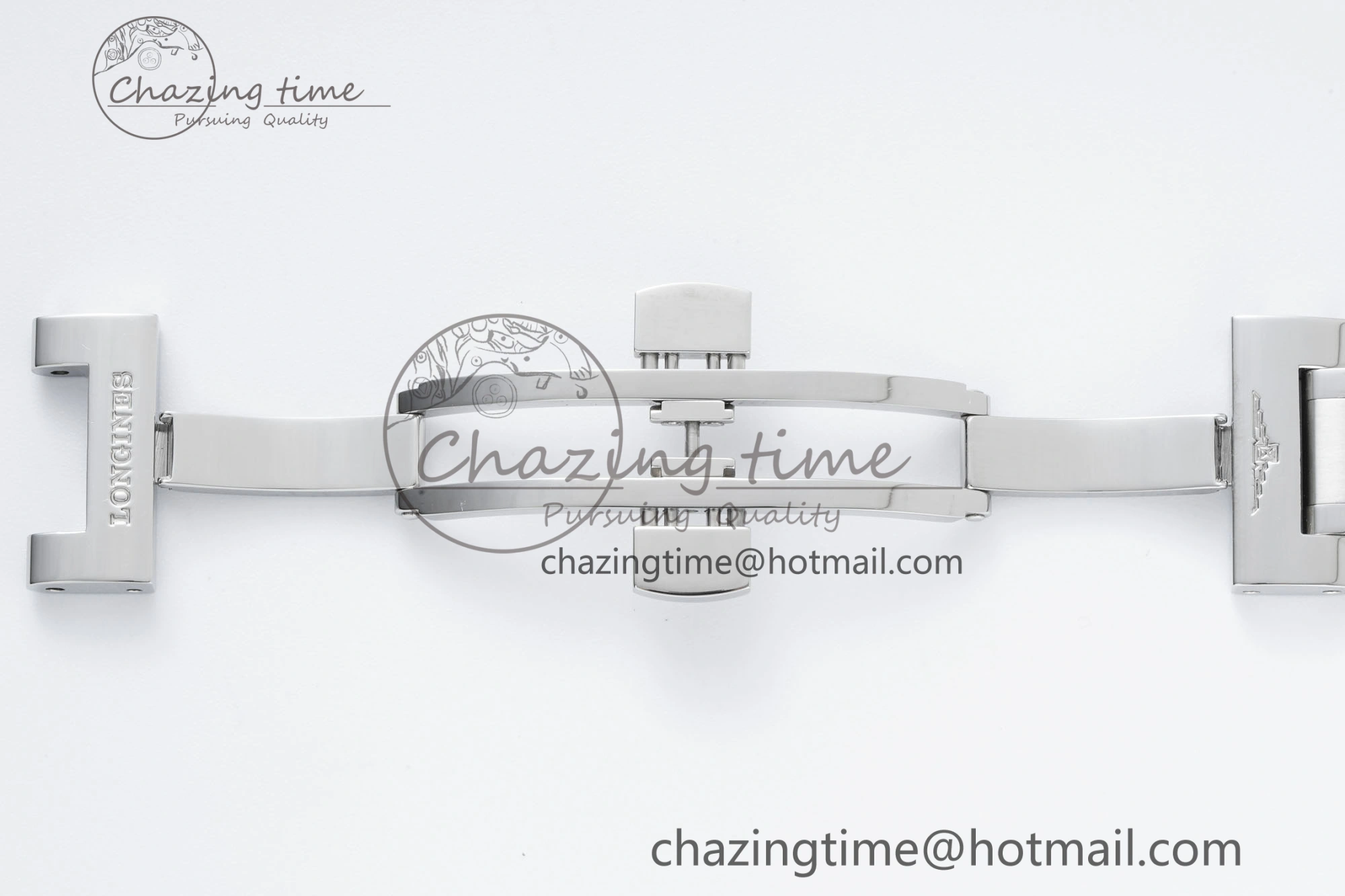 Master Day Date SS LGF 1:1 Best Edition White Textured Dial on SS Bracelet A2836 V2