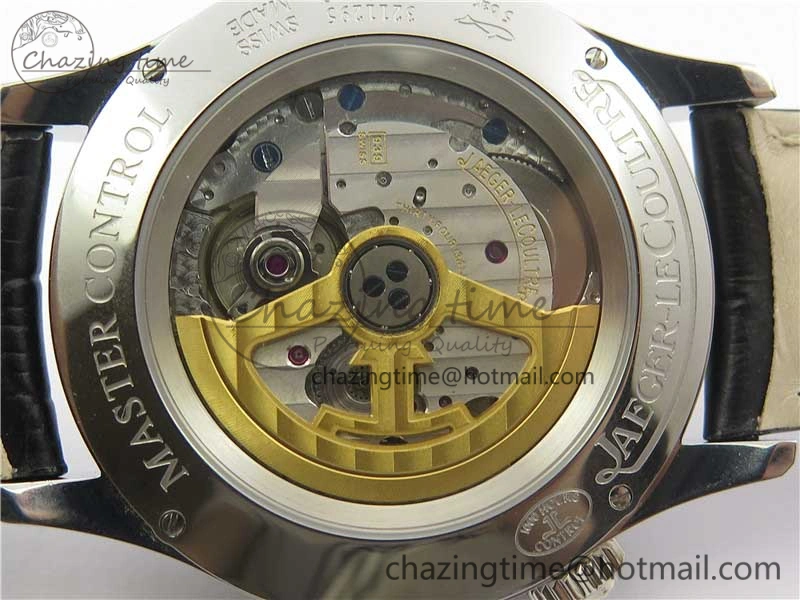 Master Geographic Real PR SS ZF 1:1 Best Edition White Dial on Black Leather Strap A939