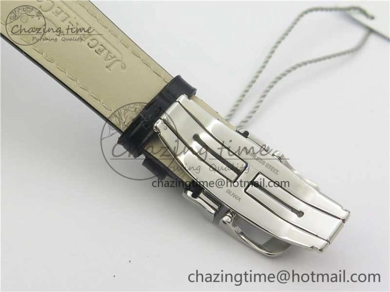 Master Geographic Real PR SS ZF 1:1 Best Edition White Dial on Black Leather Strap A939