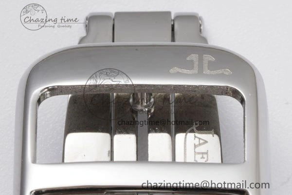Master Grande Tradition SS Blue Revolves Dial Diamonds Bezel on Black Leather Strap